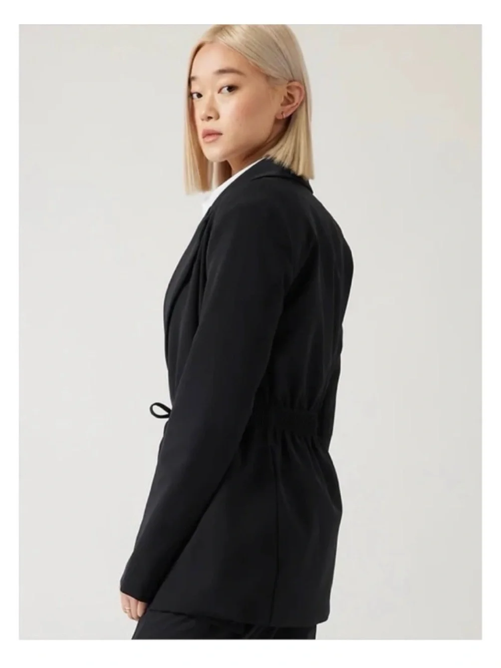 Black Oversized Blazer Jacket - Women, NWT Athleta Primawill Blazer - Picture 3 of 10